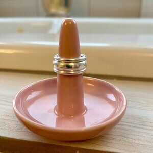 Set of 3 Handmade Silver Dome Ring Set